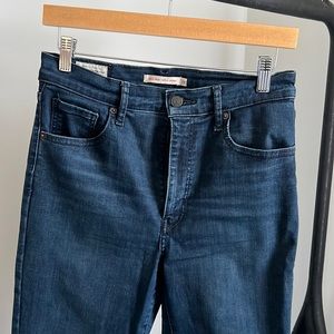 Levi mile high super skinny premium jeans